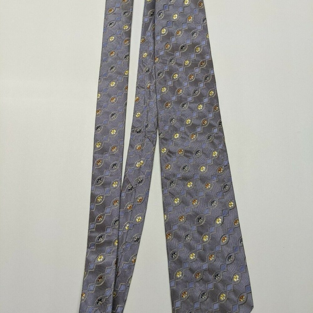 Tino Cosma Designer Finely Woven Italian Silk Tie - Picture 3 of 5